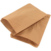 MERCHANDISE BAG 5x7.5 BROWN #5 4000/BL  4BN/BL