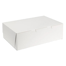 8x5x2 WHITE CAKE BOX 200/CASE SANTA ANA PKG
