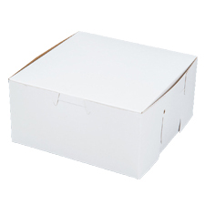 10x10x5.5 CAKE BOX LOCKING CORNERS 100/CS SOUTHERN