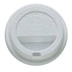 *TL38R1/TL38R2 WHITE TRAVELER LID FOR 378HW CUP 10/100