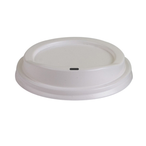 EP-HL16-WR WHITE DOME LID FOR 10 - 20OZ HOT CUPS 100/PK