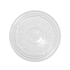 LGC1624 FABRIKAL 9509112 CLEAR PLA COLD CUP LID WITH