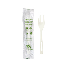TPLA 6.3" FORK WRAPPED 750/CS   COMPOSTABLE FO-PS-I