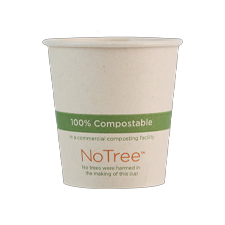 4OZ PAPER HOT CUP 50/PK  1000/CS NOTREE COMPOSTABLE 