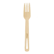 6.7" BAMBOO FORK 100/PK  2000/CS COMPOSTABLE FO-BB-67