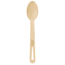 6.7" BAMBOO SPOON 100/PK  2000/CS COMPOSTABLE SP-BB-67