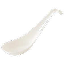 TPLA 6" ASIAN SOUP SPOON 25/PK  500/CS COMPOSTABLE SP-TP-AS