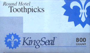 * HOTEL TOOTHPICK ROUND 24/CTN TOOTHPICK