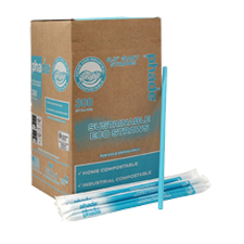 511180 PHADE MARINE
BIODEGRADABLE 8.5&quot; WRAPPED
GIANT STRAWS 300/BX 4BX/CS
COMPOSTABLE