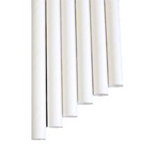 * 61500204 5.75&quot; WHITE
COCKTAIL UNWRAPPED PAPER
STRAW 8/875&#39;s