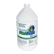 8.639-558.0 VITAL OXIDE
HOSPITAL GRADE DISINFECTANT
AND FOOD CONTACT SANITIZER
4GL/CS