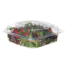 EP-LC81 CLEAR CLAMSHELL COMPOSTABLE PLA 8X8X3 160/CS