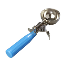 60300-16 2 3/4oz DISHER BLUE HANDLE 12/CS