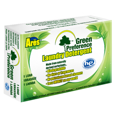 00087 ARES GREEN PREFERENCE
LAUNDRY
POWDER HE COIN-VEND 1.9OZ
154BX/CS