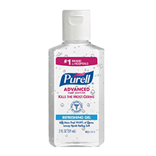 * PURELL ADVANCED HAND  SANITIZER GEL 2OZ FLIP CAP