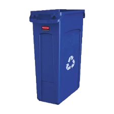 FG354075BLUE/FG3540007BLUE SLIM JIM RECYCLING CONTAINER,