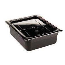 30CWC135 CAMBRO FOOD PAN COVER 1/3 SIZE FLAT POLY CARBONATE
