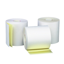 3 W/C 2 PLY MACHINE ROLL  3"x95' 50RL/CS 601