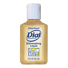 32952 DIAL DISHWASHING LIQUID 2OZ YELLOW PROFESSIONAL 144/CS