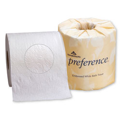 18280 PREFERENCE 2-PLY TOILET
TISSUE/PAPER 
80RL/CS 550 SHEETS PER ROLL
MEETS OR EXCEED EPA GUIDELINES
