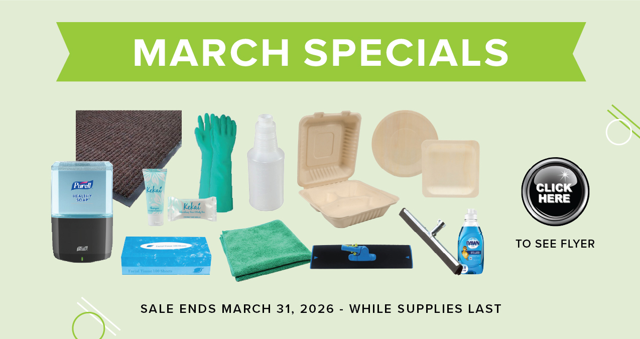 March Overstock/Clearance Specials