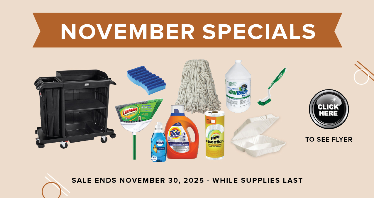 November Overstock/Clearance Specials