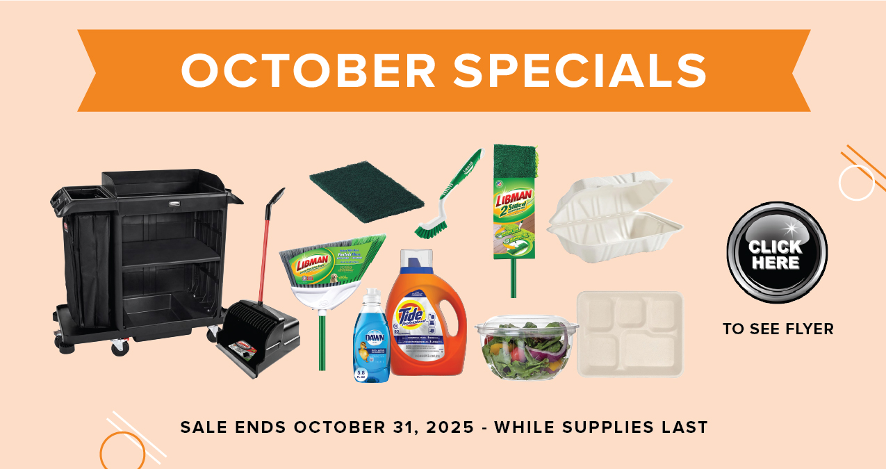 October Overstock/Clearance Specials